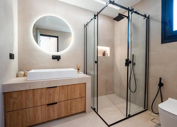 Mykonos Villa, Luxe Escape With Private Pool 빌라 *